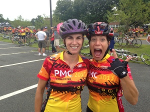Tina and Colby, Pan Massachusetts Challenge 2013! 