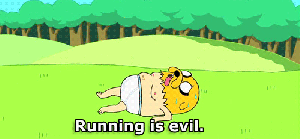running is evil